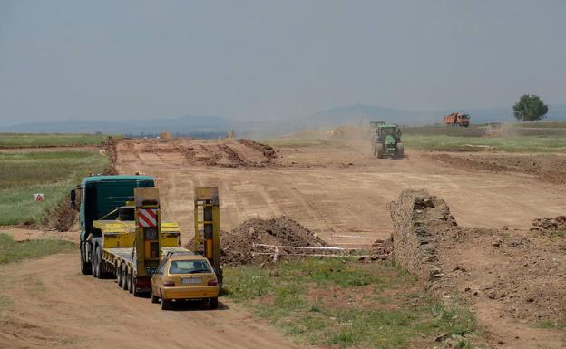 Obras de la Plataforma Logística en Badajoz. :: hoy