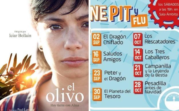 Cartel de 'El Olivo' y de la jornada Pit y Flu.