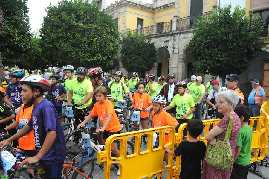 Imagen de archivo del día de la Bicicleta del año 2015 en Mérida.