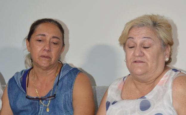 La suegra y la madre de Pilar Garrido, española asesinada en México.