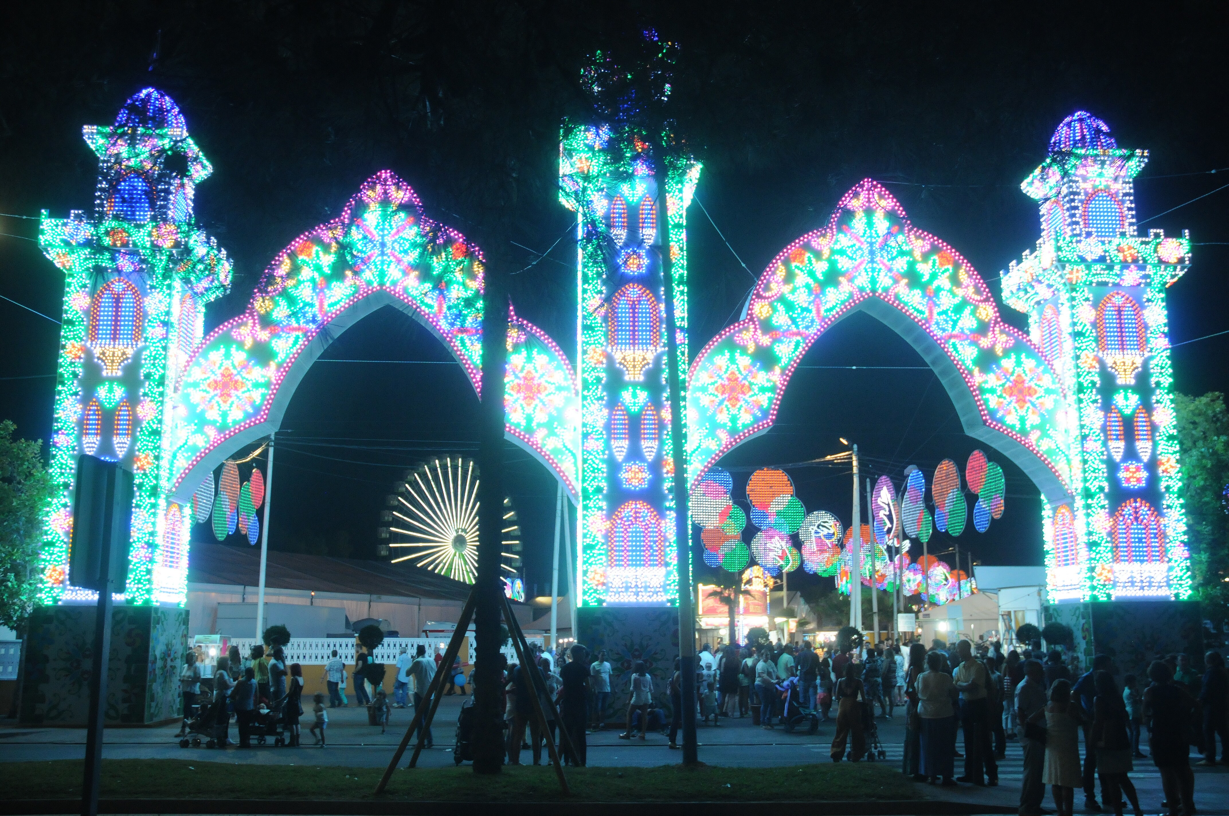 Los fuegos artificiales pusieron fin a la Feria de Mérida