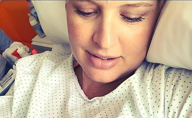 Tania Llasera da a luz a Lucía, su segundo retoño