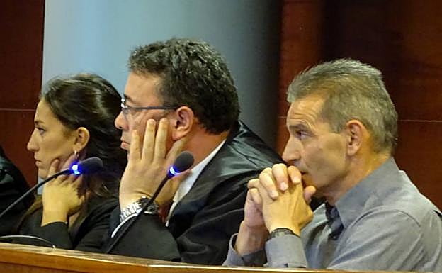Pedro Pavón Campos, durante el juicio celebrado este mes:. HOY