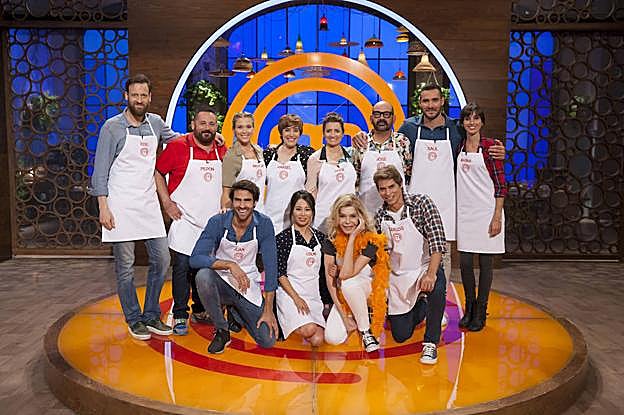 Foto de familia de 'MasterChef Celebrity'.