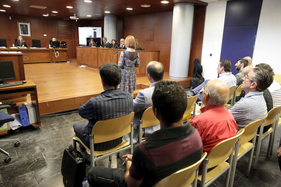 La exalcaldesa Carmen Heras ha declarado en la primera jornada del juicio por los ruidos de La Madrila