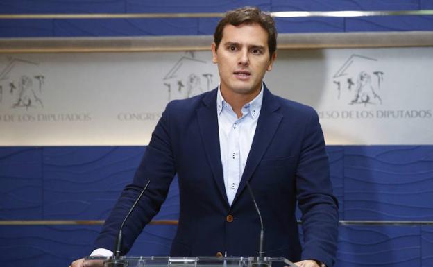 Albert Rivera, presidente de Ciudadanos.