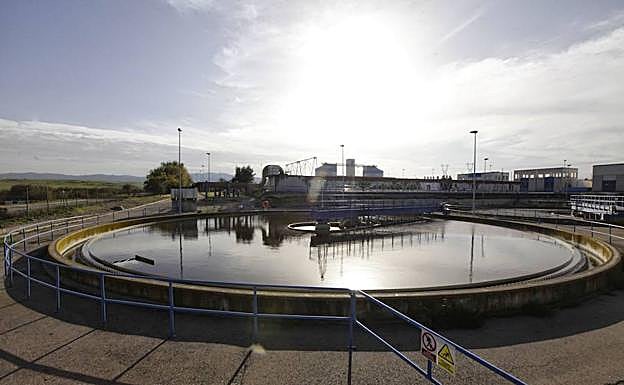 Imagen de archivo de la planta depuradora de Cáceres:: HOY