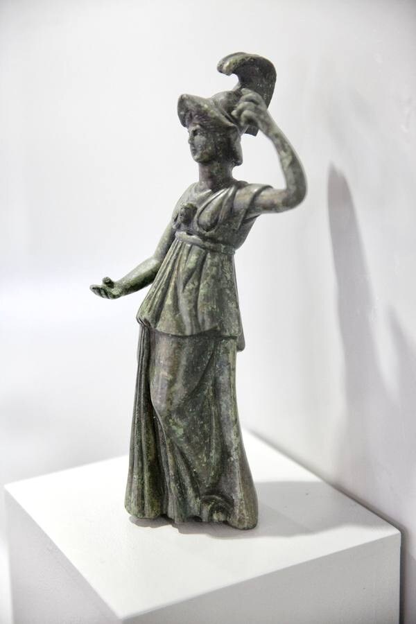 10-La Minerva encontrada en Cáceres el Viejo que está en el Museo de Cáceres