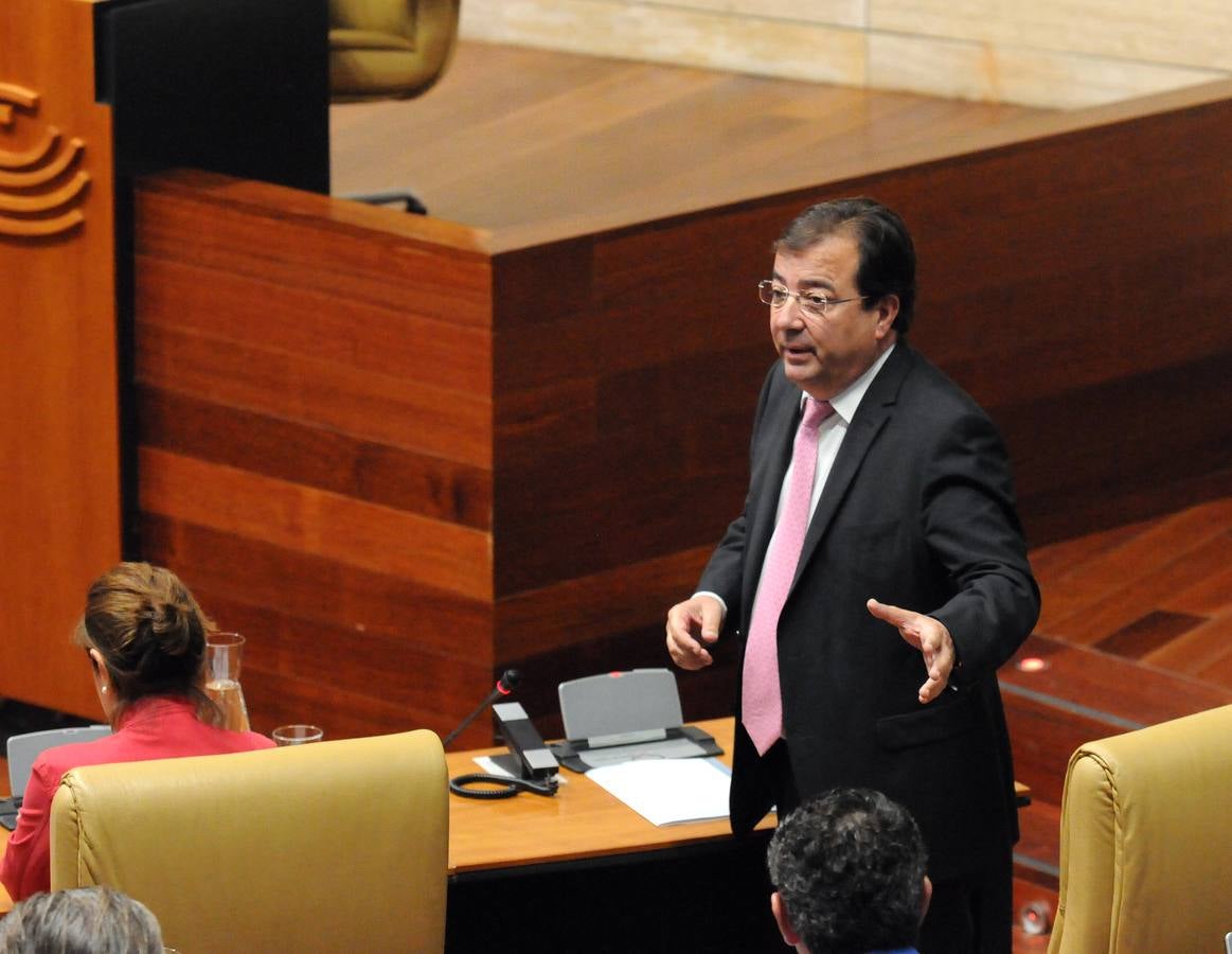 Hoy, 28 de septiembre se ha celebrado la Sesión Plenaria nº57 en la Asamblea de Extremadura