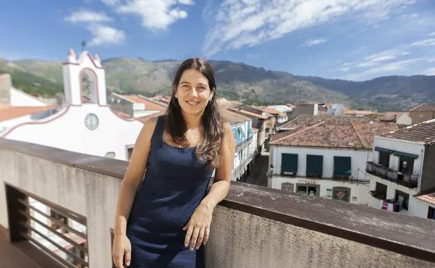 Ana Cristina Carrasco, alcaldesa de Valverde del Fresno. :: HOY