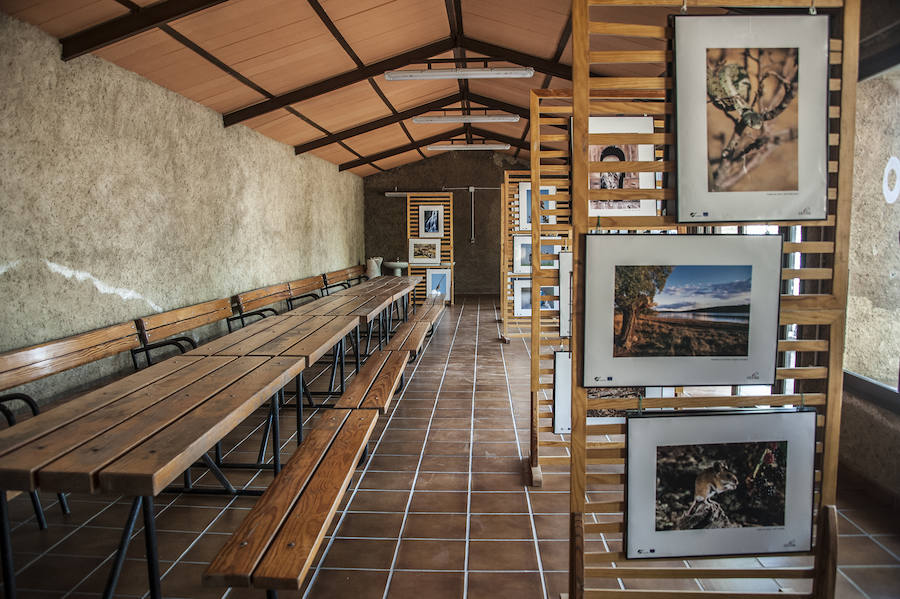 El antiguo barracón de ingenieros es ahora un aula de naturaleza. 