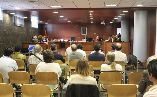 Imagen de archivo del juicio por ruido en La Madrila.