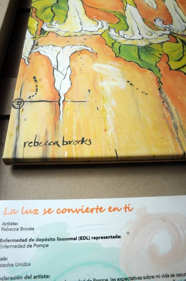 Las obras de la exposición "Expression of hope"(expresión de esperanza) han sido creadas por pacientes de enfermedades raras con el fin de conncienciar y sensibilizar a la sociedad de estas patologias. Las obras se presentan en cuadros, pinturas y dibujos en el salón de Pasos Perdidos de la Asamblea de Extremadura.