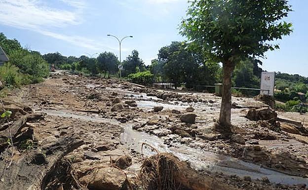 El 112 activó el Nivel 1 de emergencia por la inundación de Valverde de la Vera el 5 de julio. 