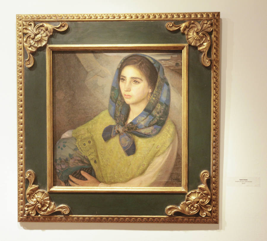 Pertenecen a la Fundación Caja Extremadura y se trata de obras de Bermudo, Sánchez-Varona o Hermoso, entre otros