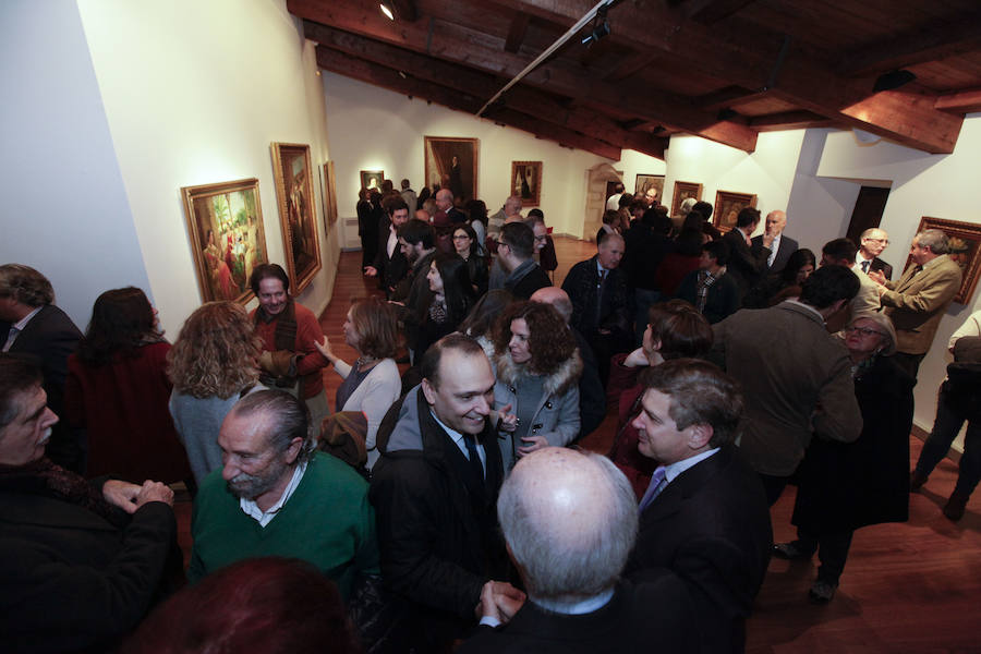 Pertenecen a la Fundación Caja Extremadura y se trata de obras de Bermudo, Sánchez-Varona o Hermoso, entre otros