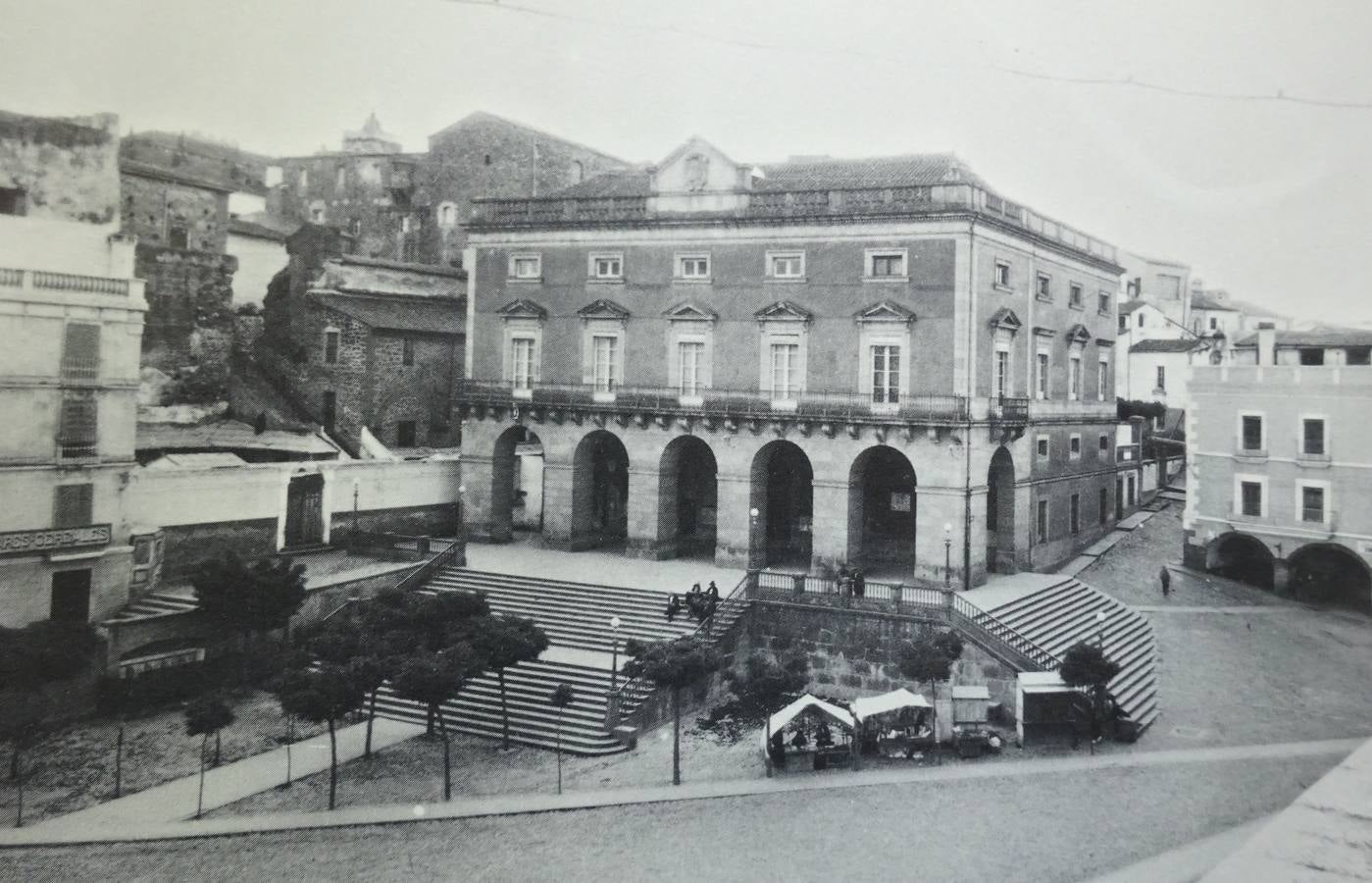 3-Año 1915. A la derecha están las escaleras que luego se quitarían