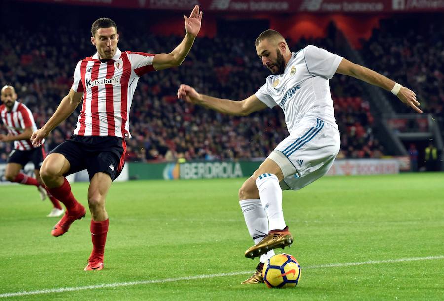 El conjunto blanco no logró pasar del empate en San Mamés en un partido en el que ningún equipo consiguió hacer gol.