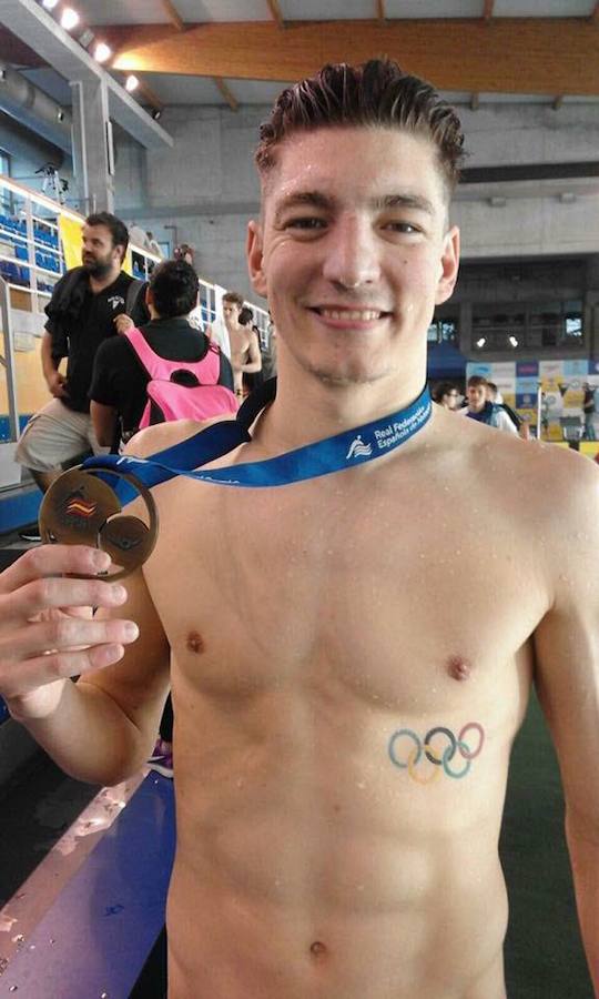 Natación. Miguel Durán se proclamó campeón de España en 200, 400, 800, 1.500, 4x100 y 4x200 libres en el Campeonato de España de Verano y de 200 y 400 del Open de Primavera.