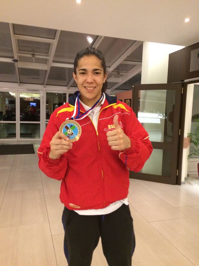 Judo. Cristina Cabaña fue bronce en el European Open de Praga y Málaga, seleccionada para el Europeo de Polonia y subcampeona de España absoluta en -63kg.