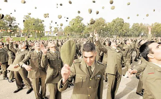 980 nuevos alumnos llegan el día 8 al Cefot de Cáceres para su formación militar general