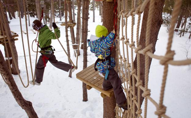 El Parque de Aventuras de La Molina ofrece diversión a partir de 4 años