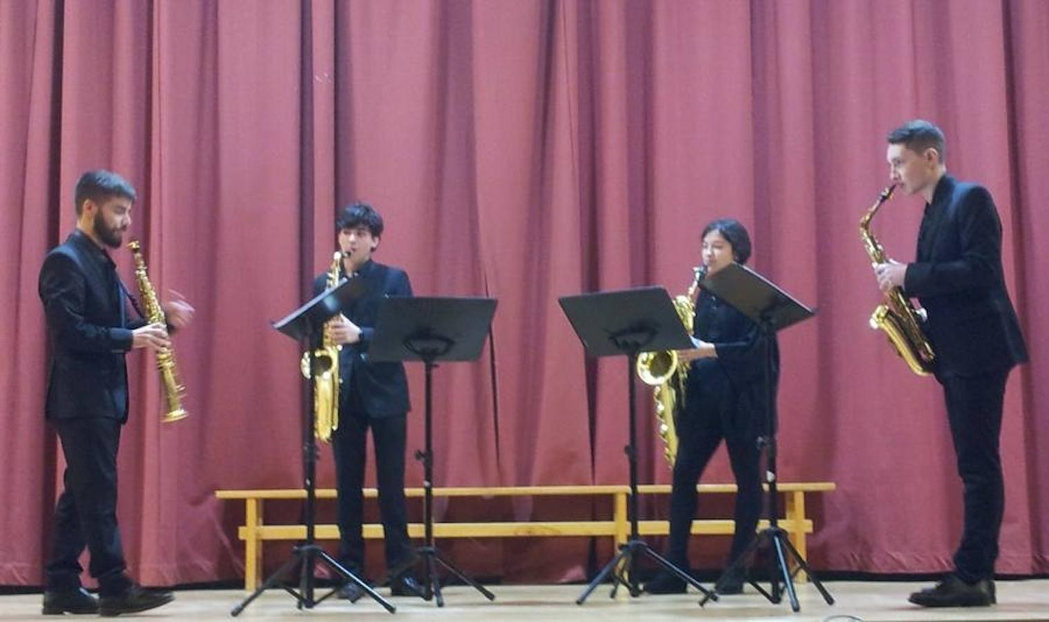 Concierto en el centro penitenciario de Badajoz.