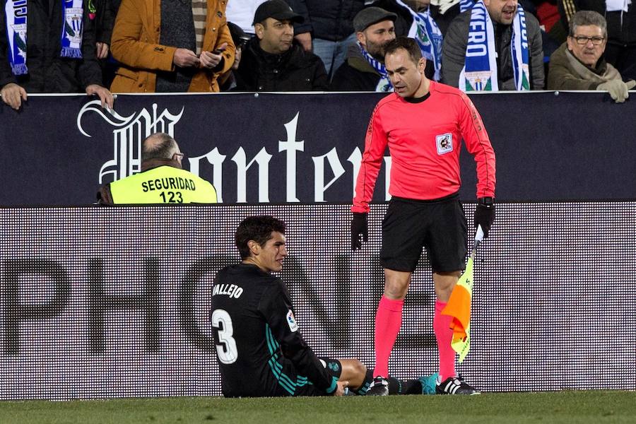 El conjunto blanco se hizo con la victoria gracias a un gol de Asensio en los últimos minutos en partido poco vistoso en Butarque.