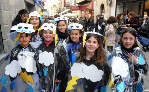 Los más pequeños disfrutan del Carnaval Romano