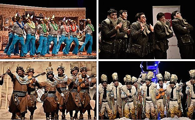 Los Mirinda, Los Jediondos, Marwan y Dakipakasa.