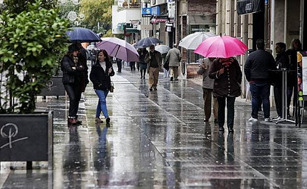 La lluvia llega a Extremadura y se quedará durante al menos una semana