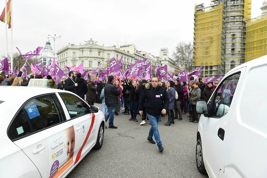 La jornada de huelga transcurre sin incidencias por todo el territorio.