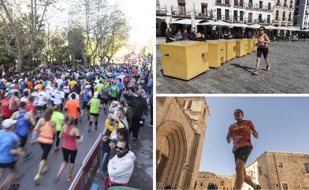 La XII Media Maratón de Cáceres, que se celebra el 8 de abril, estrena circuito a una sola vuelta