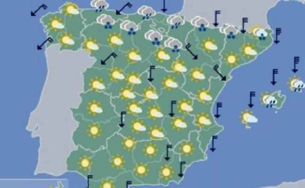 Remite la lluvia y se mantiene el frío en Extremadura