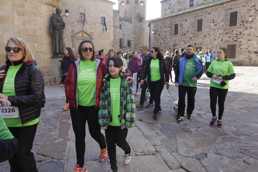 Organizado por la junta provincial de Cáceres de la Asociación Española Contra el Cáncer