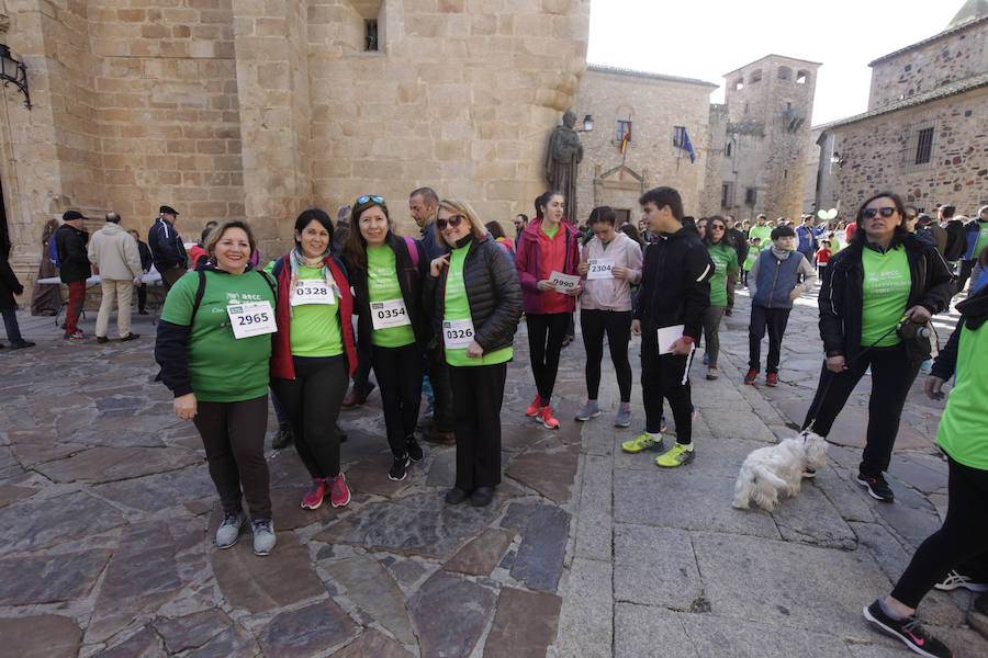 Organizado por la junta provincial de Cáceres de la Asociación Española Contra el Cáncer