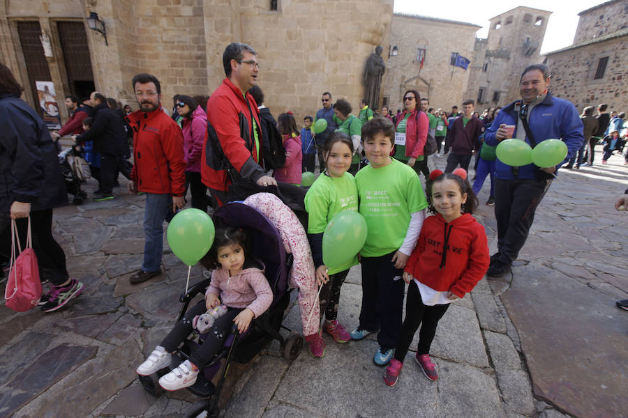 Organizado por la junta provincial de Cáceres de la Asociación Española Contra el Cáncer