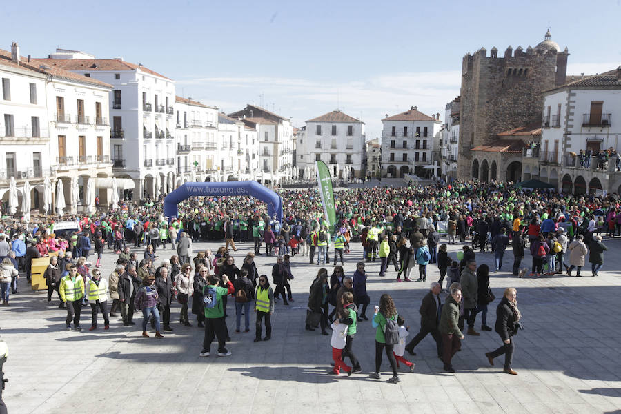 Organizado por la junta provincial de Cáceres de la Asociación Española Contra el Cáncer