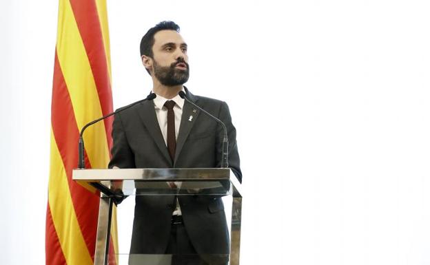 El presidente del Parlament, Roger Torrent.