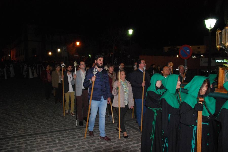 La Oración en Huerto y María María Magdalena realizaron su particular encuentro con un nuevo recorrido