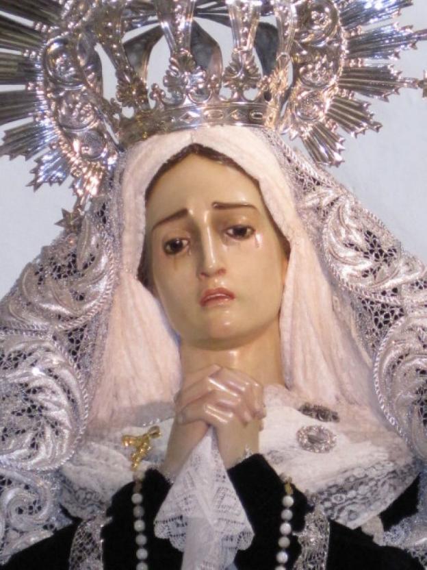Virgen de la Soledad . :: f. h.