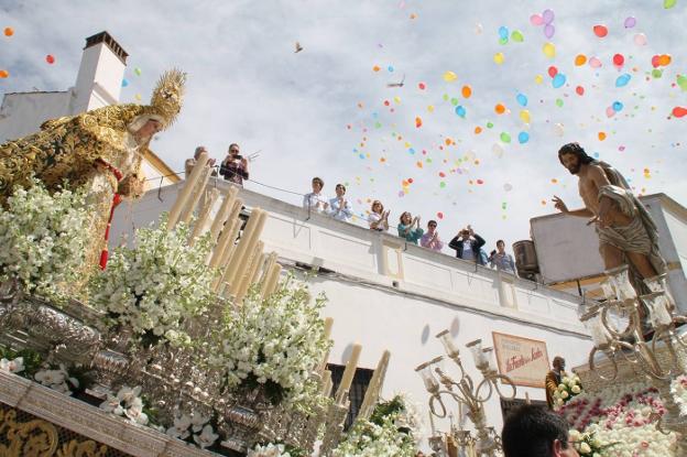 Santo Encuentro del Domingo de Resurrección en Jerez. :: P. D.