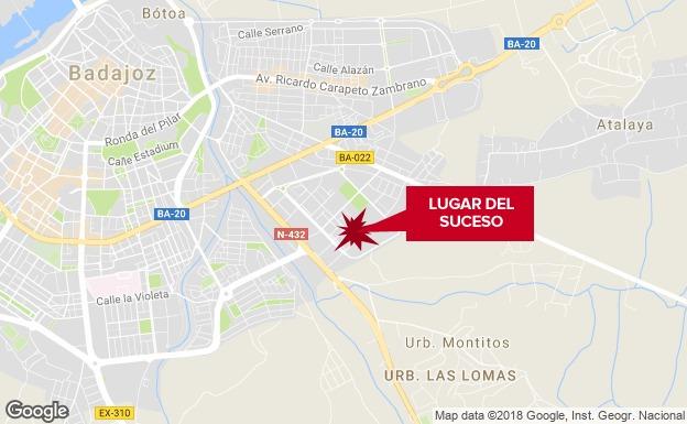 Evitan el incendio de una vivienda en Badajoz