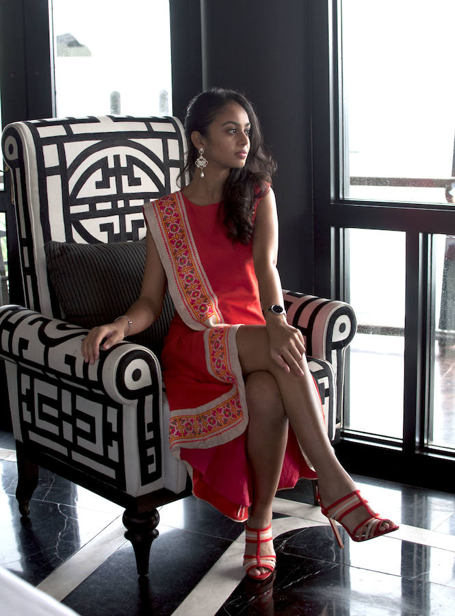 La villanovense ha creado la firma Mamba soul, que ya visten famosas como Aitana Sánchez Gijón, Carmen Machi o Espido Freire