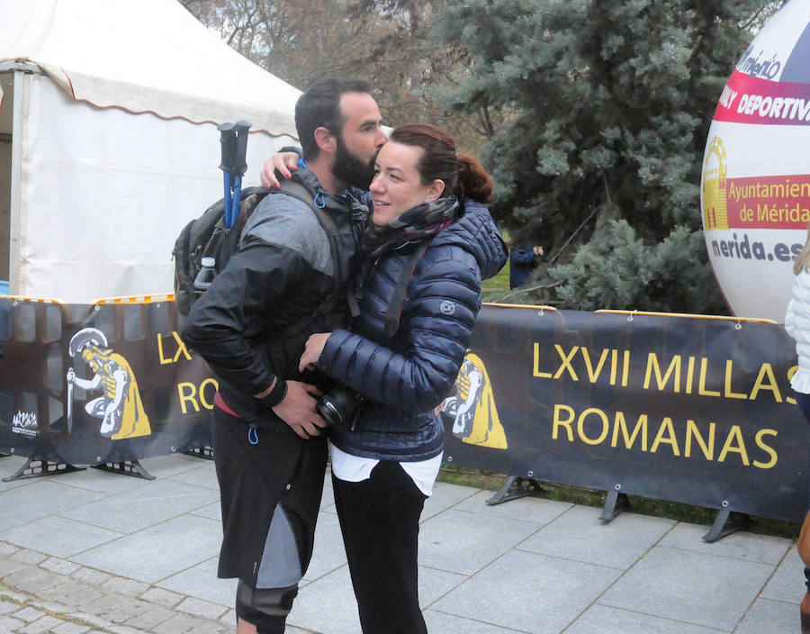 Fotos: Las millas romanas congregan a casi 1.000 personas