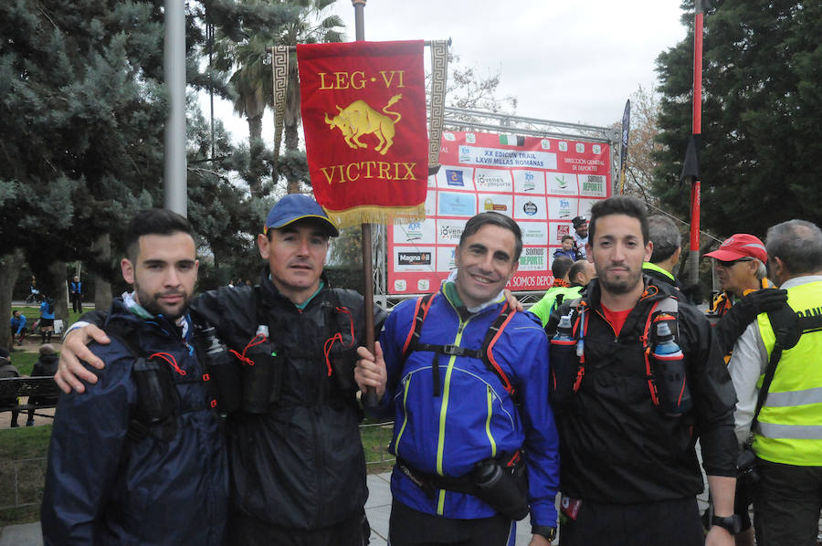 Fotos: Las millas romanas congregan a casi 1.000 personas