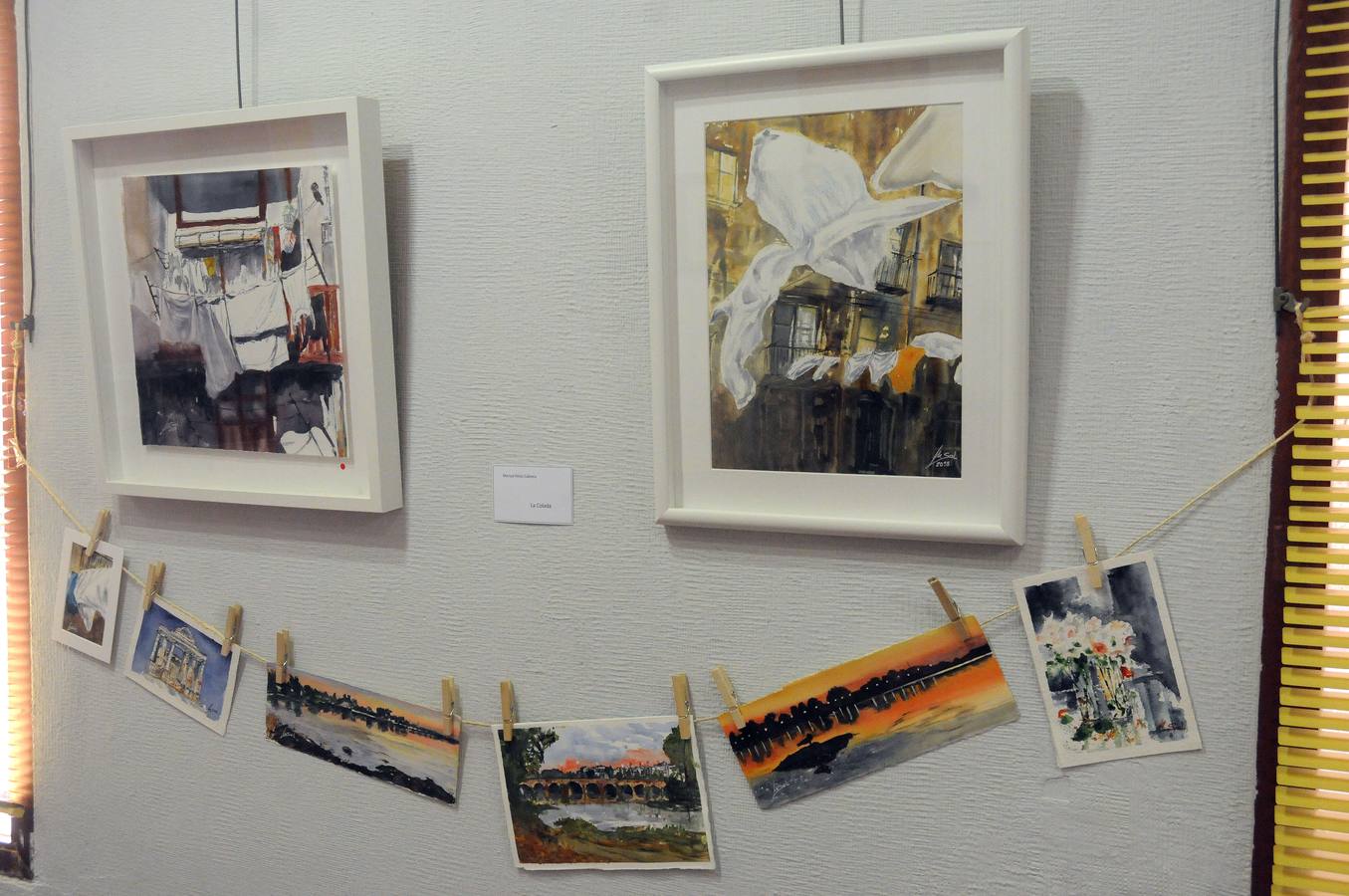 La Agrupación de Acuarelistas de Extremadura ha inaugurado una muestra de los trabajos de 10 de sus artistas extremeños entre los que están Marisol Pérez Cabrera, Rosana Soriano Polo e Isidro Belloso. La exposición se puede visitar en el centro cultural Santo Domingo de Fundación CB hasta el 27 de abril.