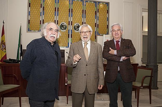 Celestino García, Alberto González y Juan Antonio Ortiz. :: Pakopí