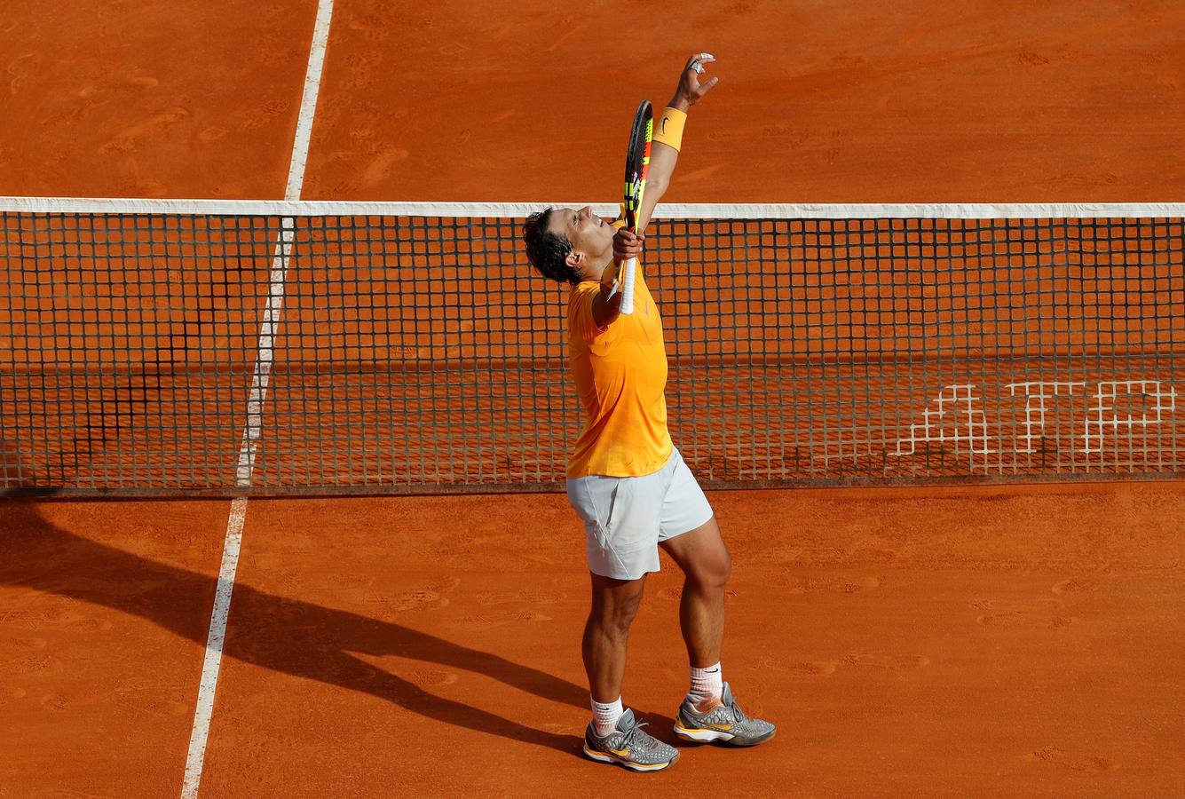 Rafa Nadal busca su undécimo título en el MAsters 1000 de Montecarlo. SU primer partido ha sido ante Bedene.