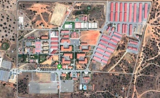 Instalaciones de la base General Menacho:. GoogleMaps